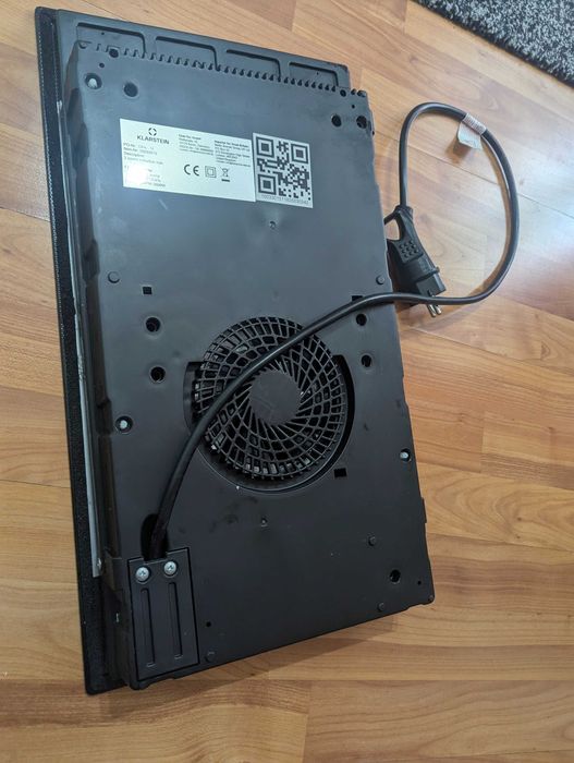 Delicatessa Slim 30cm Plită cu Inducție 2 Inele Negru