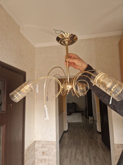 Люстра 3х рожковая