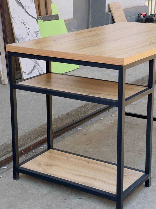 Компьютерный стол, железный, Loft mebel kompyuterni rabochi stol