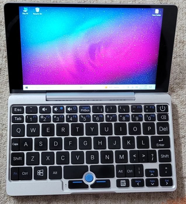 Mini laptop Gpd pocket 1 , 128gb,  8gb ram