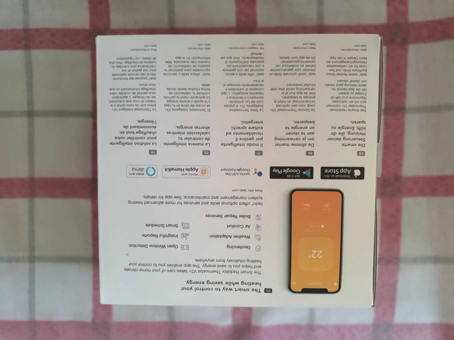 TADO Smart термостат и интернет свързващо устройство, Starter Kit V3+