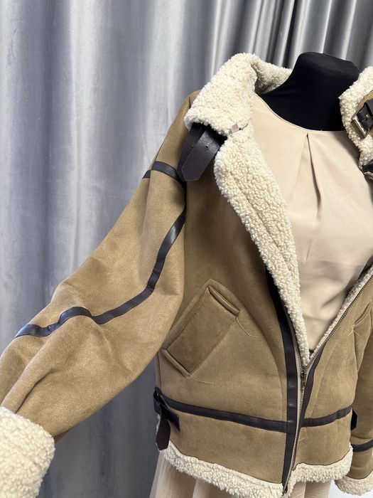 Дубленка новая очень стильная