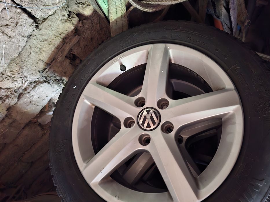 Jante aliaj vw golf r17  ET33