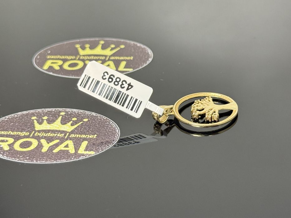 Bijuteria ROYAL : Pandantiv AUR 14K / 1.89 GR