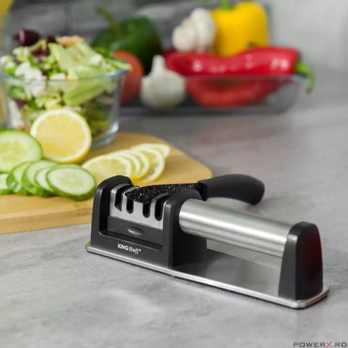 Aparat de ascutit cutite si foarfece KingHoff
