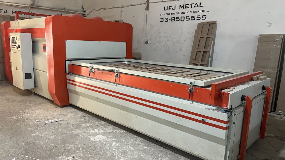 Вакуумный мембранный пресс Вакумний Вакумный прес Станок Оборудование