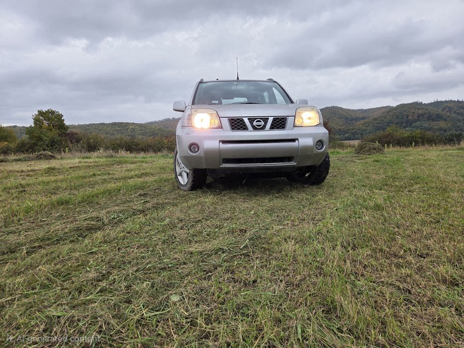 Nissan X-Trail T30 (2005) - 2.2 dCi 136 CP, 4x4 buton, piele, 254.000