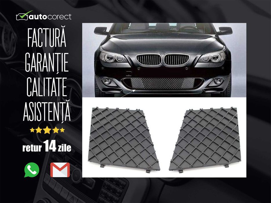 set proiectoare ceata LED pentru bara M pack bmw E60 E90 E63 E46 E83
