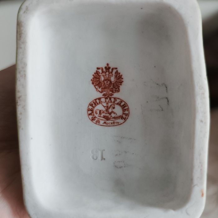 Скульптура "Балалаечник" Фабрика Гарднер.