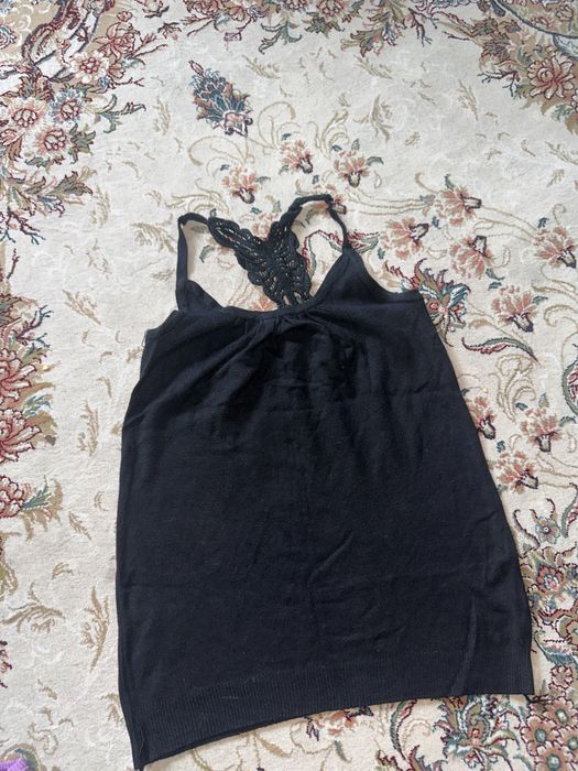 Майка черная и белая