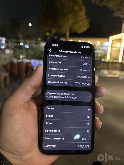 iPhone 17 256GB LL/A