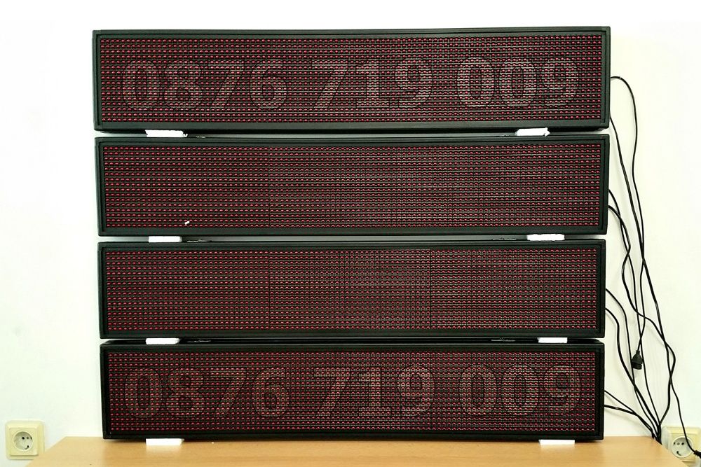 LED информационни табла, ЛЕД светеща реклама P10, рекламни табели