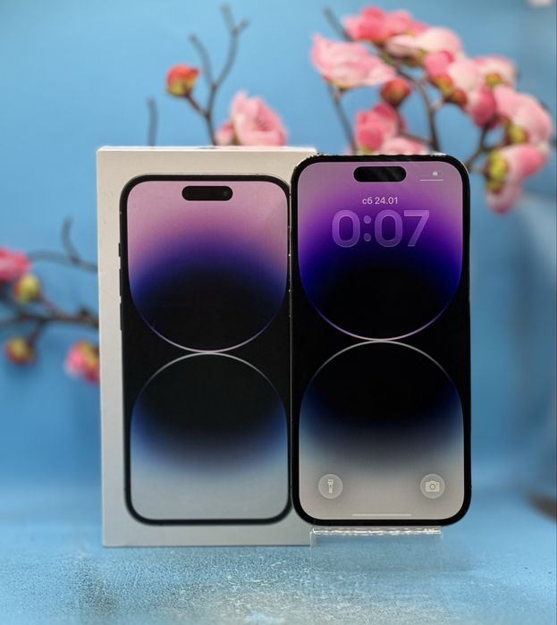 Apple iPhone 14 Pro, 128GB, 6GB RAM, 5G, Deep Purple