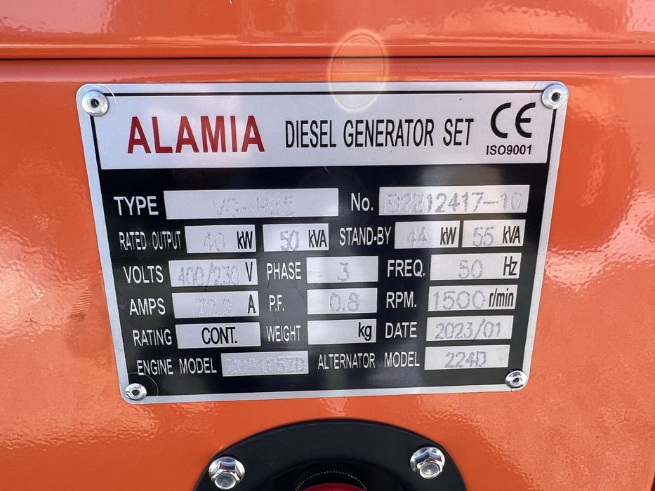 Generator 50KWA Automatizare INCLUSA