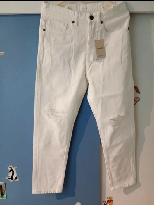 Blugi albi noi copii Mango noi mar 164