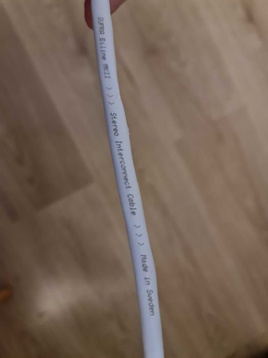 SUPRA BiLine MK2 RCA – 3,5 mm. jack stereo audio cable