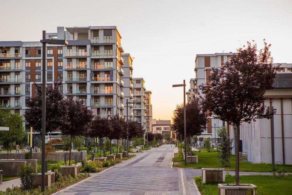 СРОЧНО ПРОДАЕТСЯ 2х ком квартира в ЖК Gardens 55м2+40м2 террасса