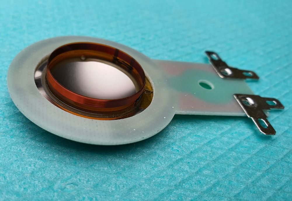 Kit reparatie diafragma bobina driver 1" Tapco Reloop PAudio Fostex