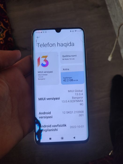 Mi Note 10 Lite 64 GB