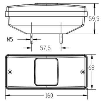 Комплект Стопове с крушки 12V или 24V За Ремарке Каравана Камион