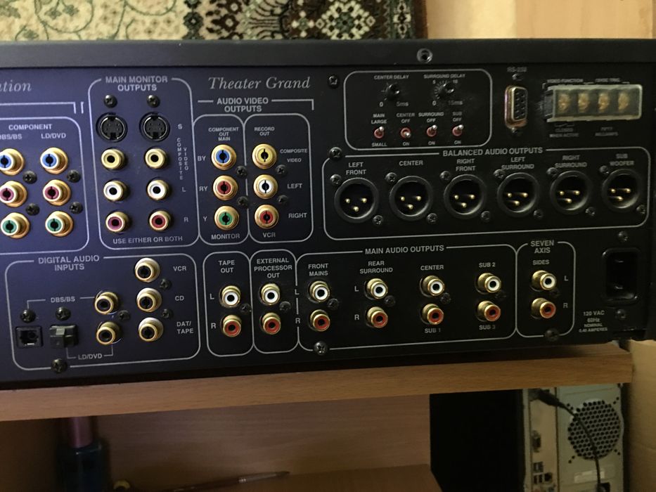 продам предварительный усилитель-процессор SUNFIRE THEATRE GRAND .