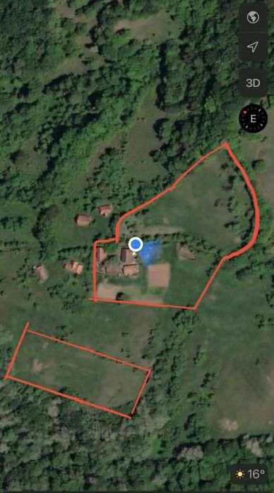 Proprietate 4 hectare în sat Barbura, județ Hunedoara