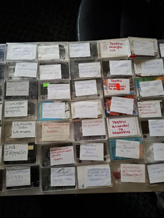 Casete audio înregistrate