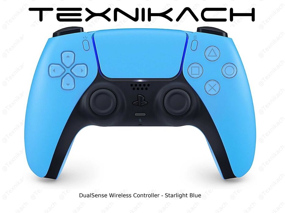 Новый •  DualSense Wireless Controller - Starlight Blue  • Доставка