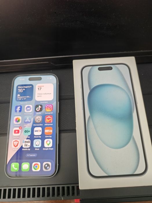 iPhone 15 128gb без физическа сим