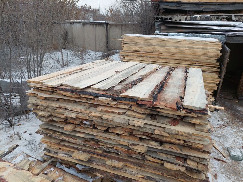 Доски обрезная и не обрезная