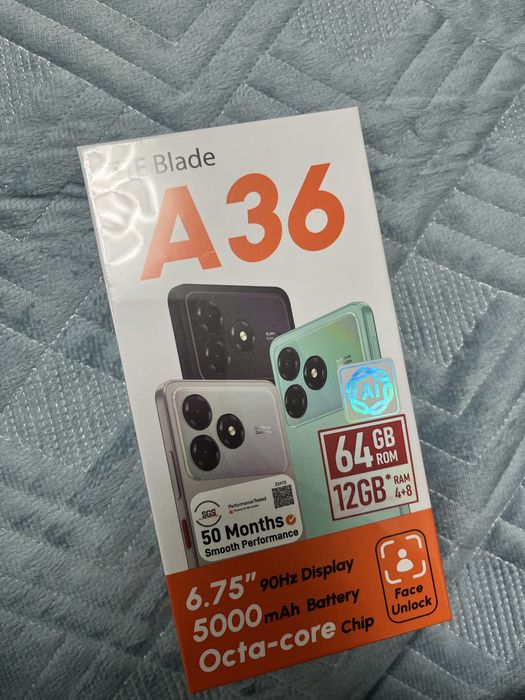 Смартфон ZTE Black