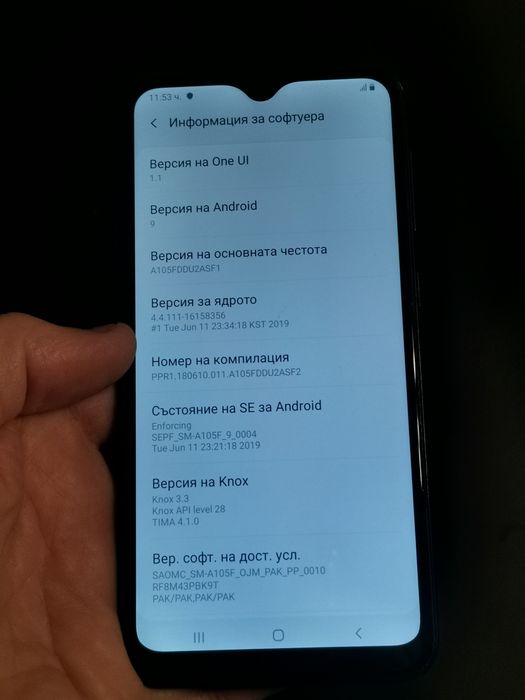Samsung galaxy A10