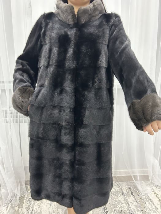 Норковая шуба, б/у