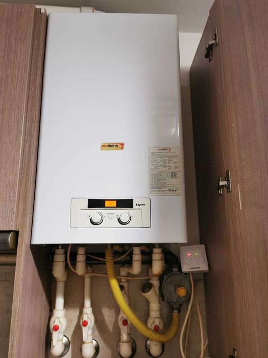 Centrala termica clasica si instalatie gaz