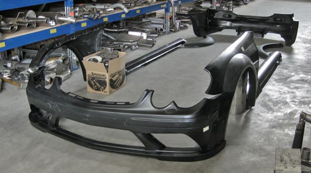 Калъпи за AMG пакет за Mercedes W209 black series