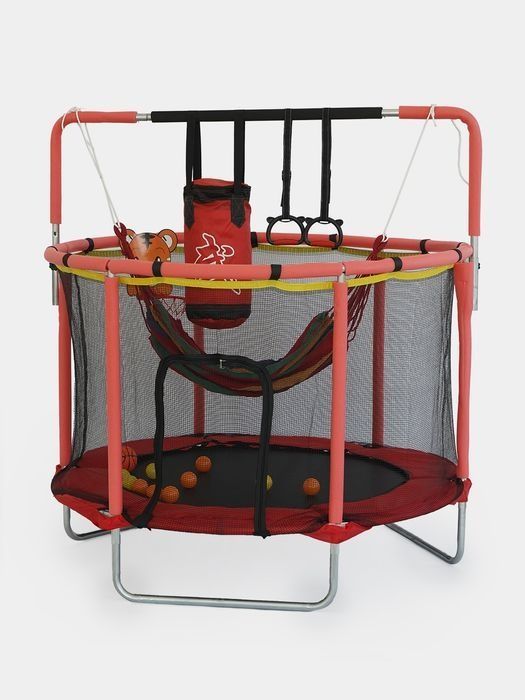 Каркасный батуте Диаметр 150. БЕСПЛАТНАЯ ДОСТАВКА И УСТАНОВКА