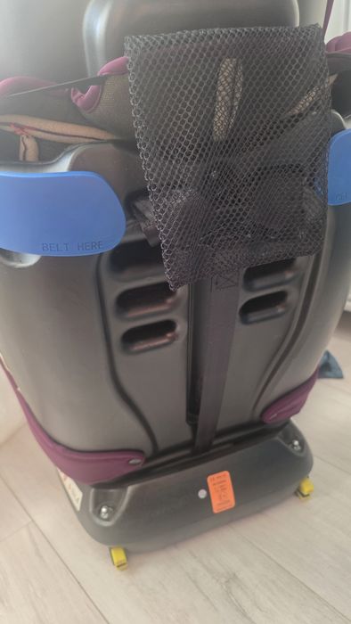 Scaun Auto Tweety Purple cu Isofix rotativ 360 grade Crocodile 0 36 kg baza neagra