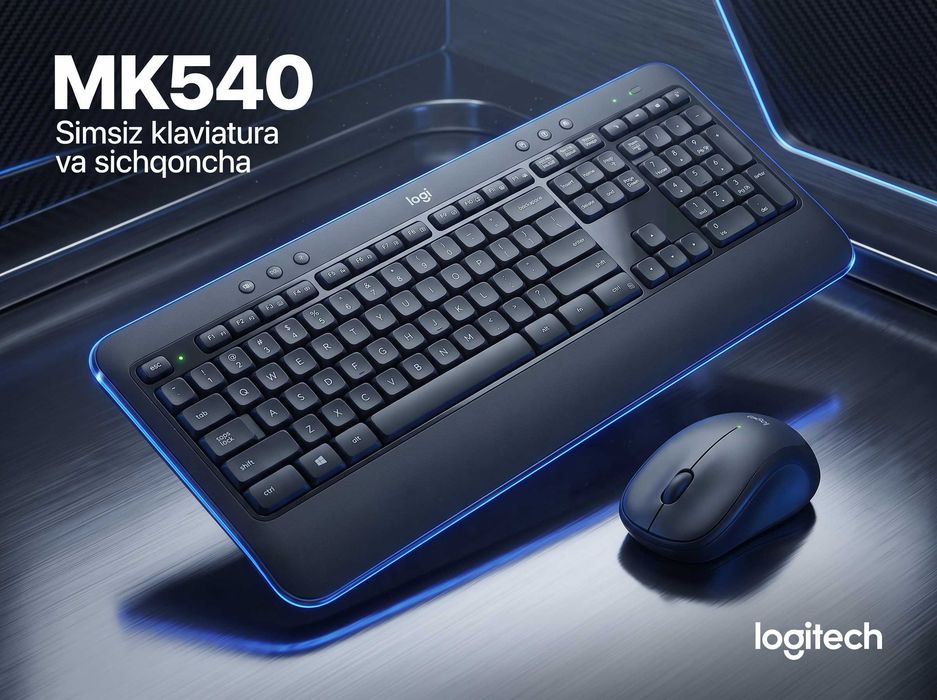 Logitech MK540 Advanced — Беспроводной комплект клавиатуры и мыши