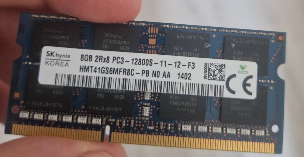 Placute ddr3 8GB