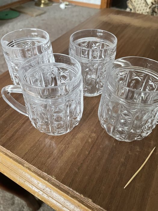 Бокальчики хрустальные СССР