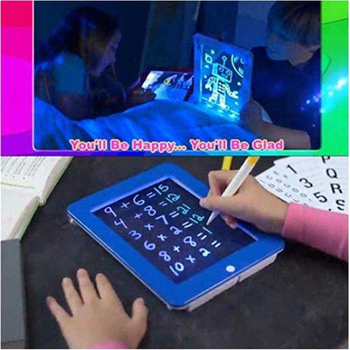 Светеща 3D дъска за рисуване