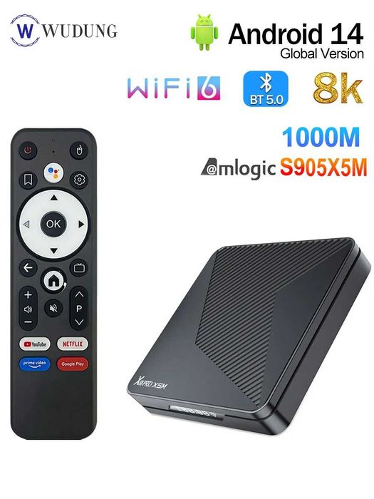 X88 PRO X5M (S905A)Android 14 ТВ-бокс Amlogic S905X5M