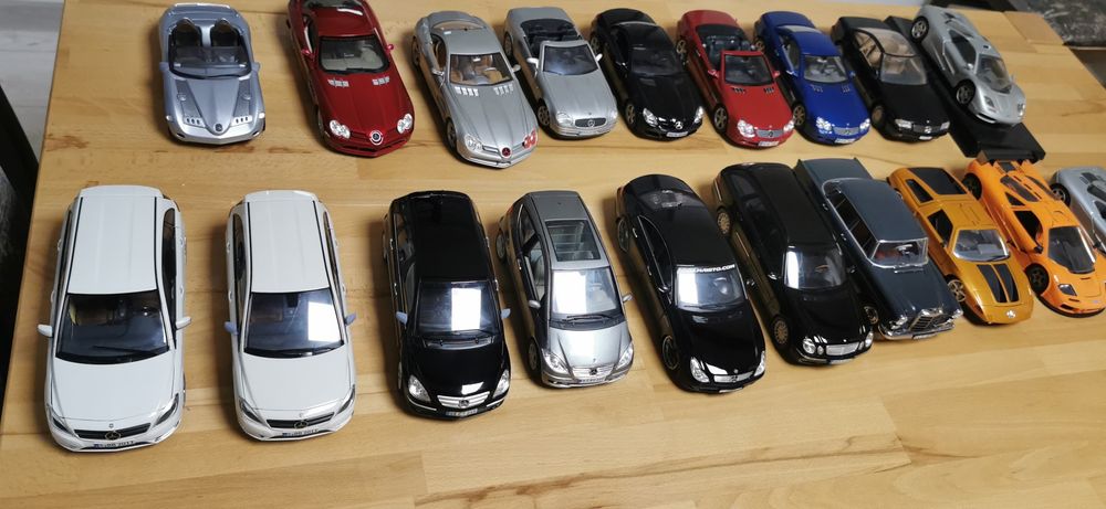 Mercedes 1:18 мерцедес