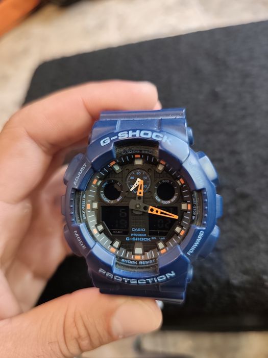 Casio G-Shock GA-100 Blue