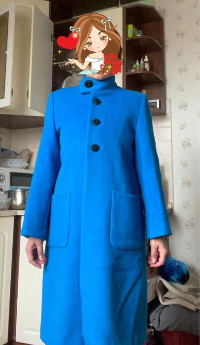 Пальто из драпа