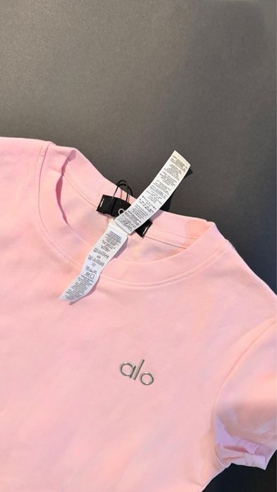 Tricou roz Alo Yoga – Mărimea S ,CA NOU