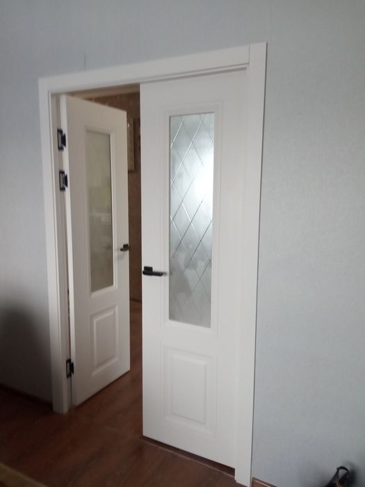 Установка дверей.