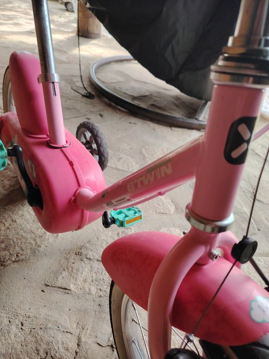 Розово колело B TWIN 14цола