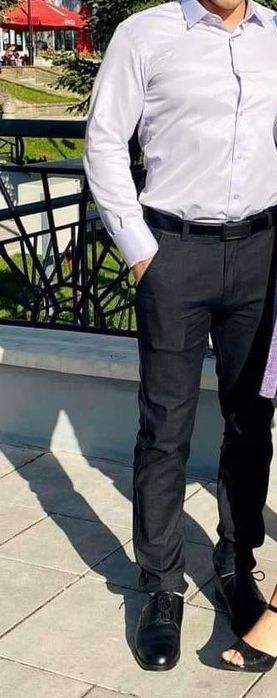 Мъжки официален панталон и риза