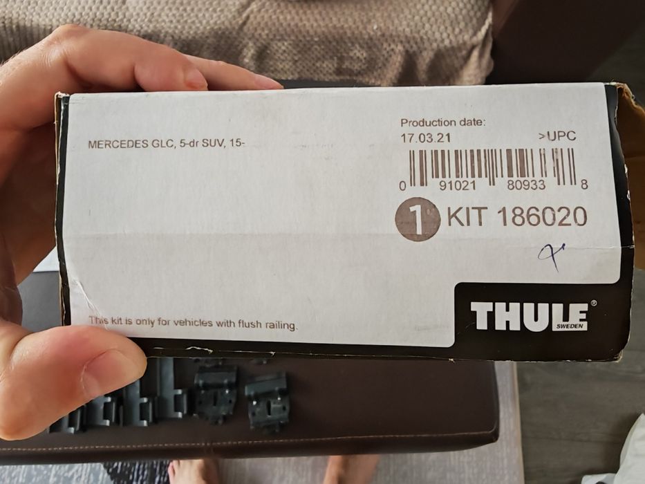 Kit Thule 186020 – pentru Mercedes GLC SUV (Bare Integrate) (2015 – 2022)